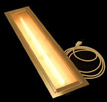 Projecteur de sauna infrarouge QW avec blanc Disque filtrant en vitrocéramique