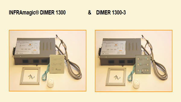 Les commandes DIMER 1300 et DIMER 1300-3